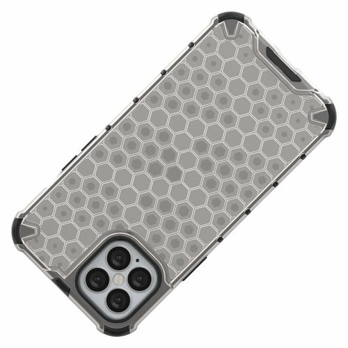 AMZER Honeycomb SlimGrip Hybrid Bumper Case for iPhone 12 Pro Max